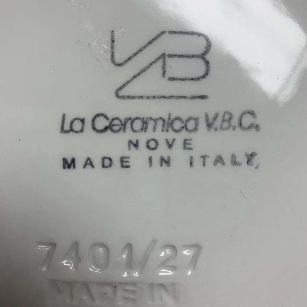 La Ceramica VBC nova MADE IN ITALY hand painted dinner plate-set of 4-grapes - Picture 3 of 6